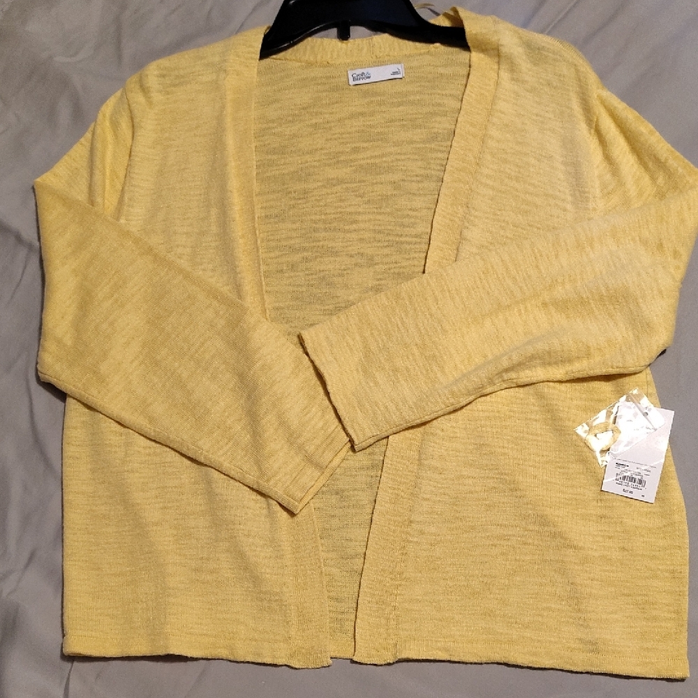 Spring Time Yellow Cardigan